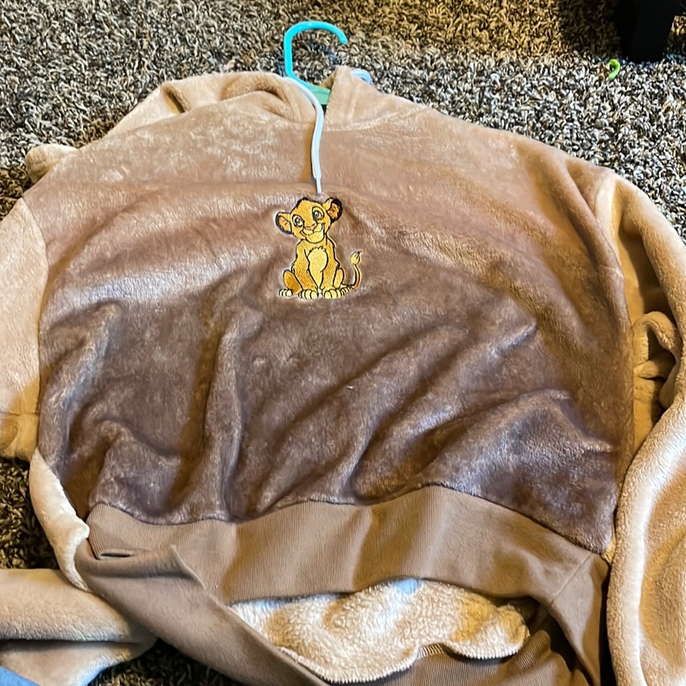 Lion king simba fur jacket